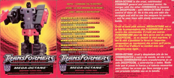 Transformers Tech Spec: Mega-Octane