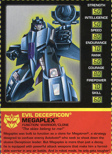 Transformers Tech Spec: Megaplex