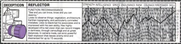 Transformers Tech Spec: Reflector