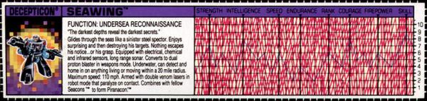 Transformers Tech Spec: Seawing