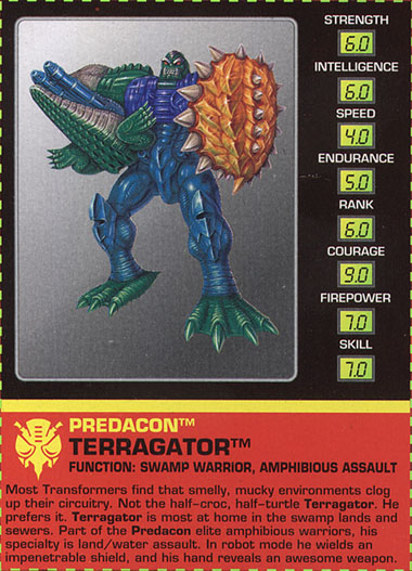 Transformers Tech Spec: Terrogator