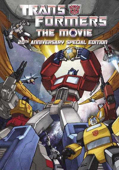 Transformers The Movie 20th Anniversary DVD Lenticular Cover Revealed!