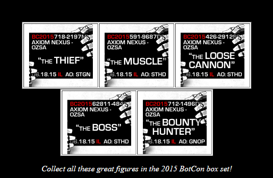 Transformers News: BotCon 2015 Transformers Exclusives Toy Reveals