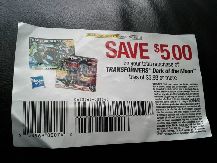 Transformers News: DOTM Voyagers for $10 at Walmart after $5 manufacturer's coupon Image