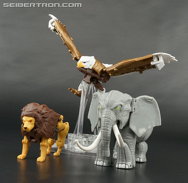 Transformers News: New Galleries: Beast Wars II X-4 Magnaboss with Lio Junior, Santon and Skywarp