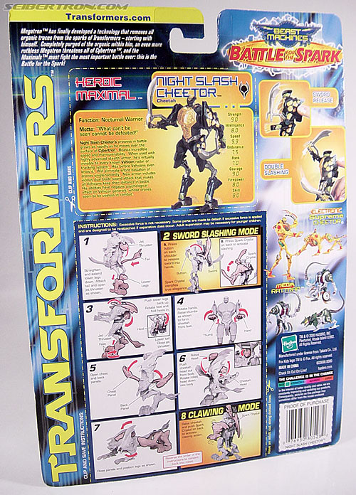 Transformers Beast Machines Night Slash Cheetor (Image #4 of 53)
