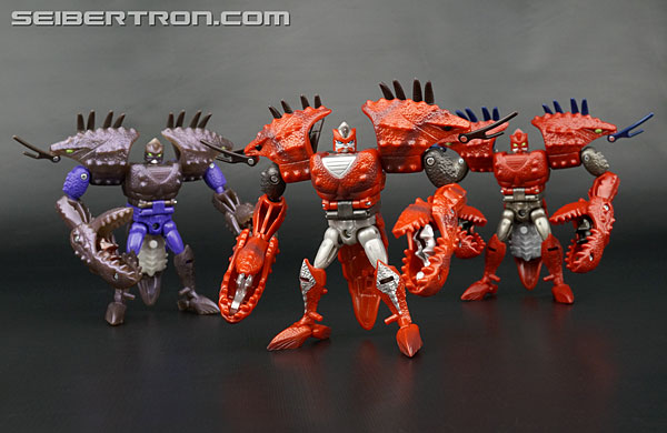 Transformers News: New Galleries: Beast Wars Telemocha TM-12 Gimlet and TM-13 Motorarm