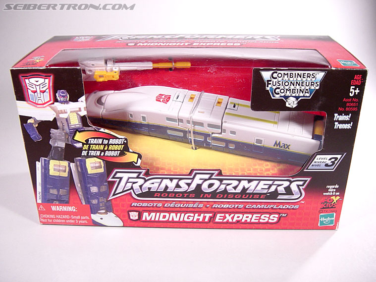 Transformers Robots In Disguise Midnight Express (J-4) (Image #1 of 61)