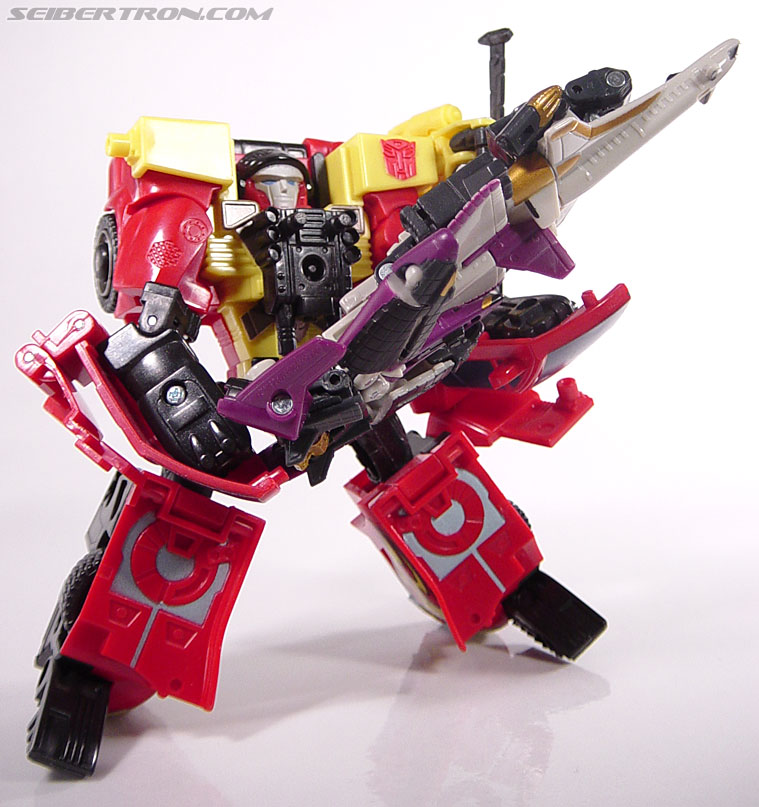 Transformers Armada Powerlinx Hot Shot (Hot Rod Super Mode) (Image #83 of 91)