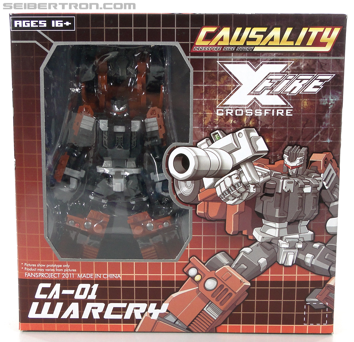 Transformers 3rd Party Products Crossfire CA-01 Warcry (Image #1 of 224)