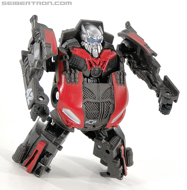 Transformers News: New Toy Galleries: ROTF Deluxe Black Soundwave & DOTM Cyberverse Legions Leadfoot, Sideswipe, Ratchet, & Mudflap Image