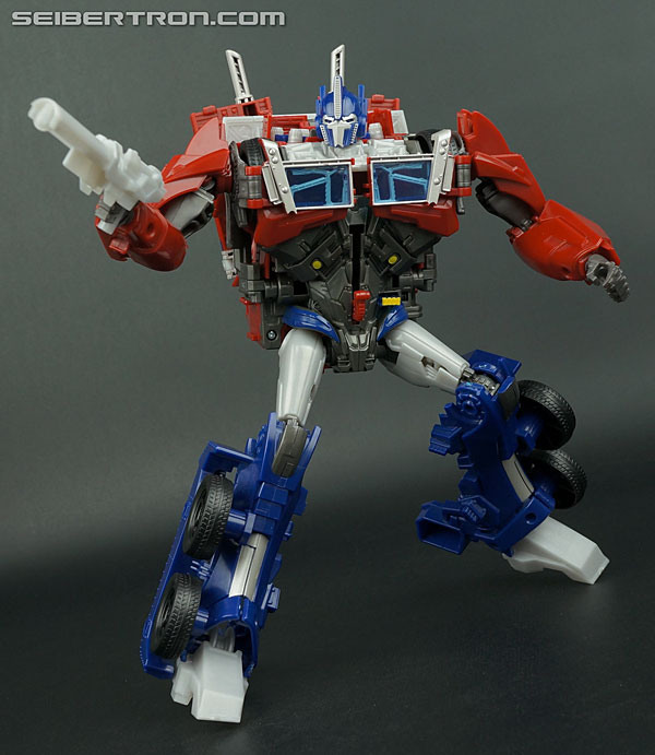 Transformers News: New Galleries: Transformers Prime Weaponizers Optimus Prime and Bumblebee