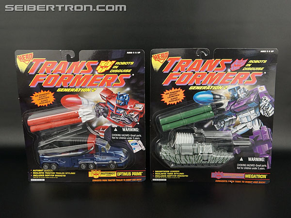 Transformers News: New Galleries: Transformers G2 Combat Hero Optimus Prime and Combat Hero Megatron