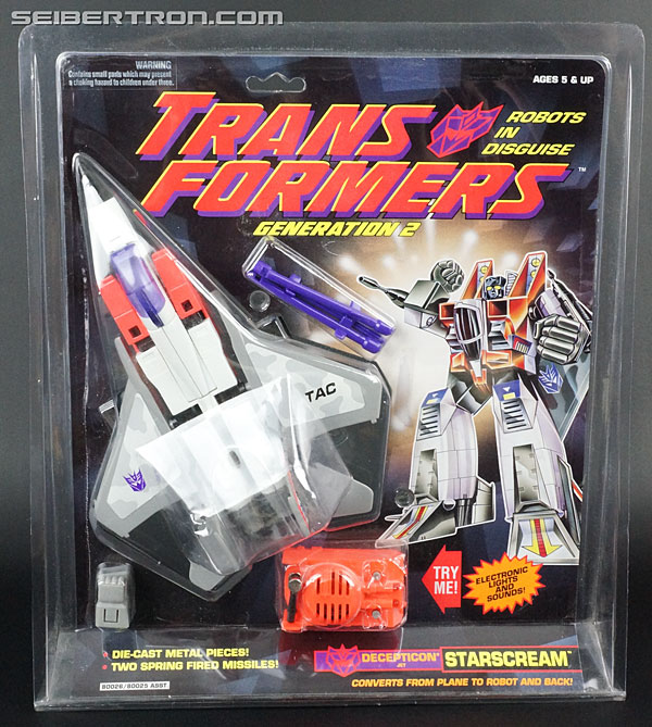 Transformers News: New Galleries: Generation 2 Seekers Starscream and Ramjet