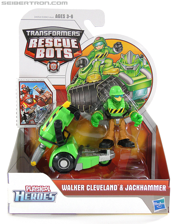 Transformers Rescue Bots Walker Cleveland &amp; Jackhammer (Image #1 of 81)