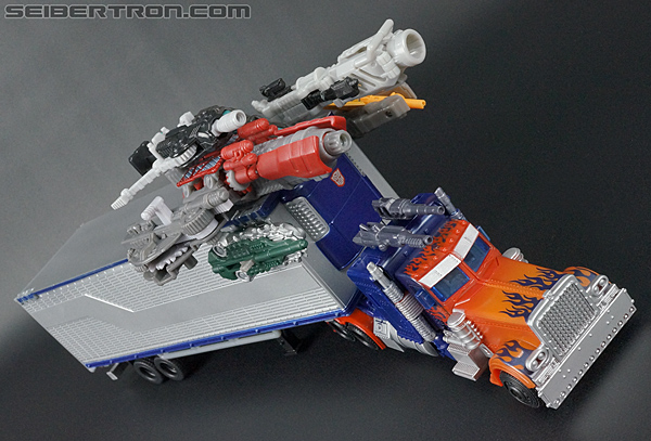 Transformers News: New Galleries: Transformers Movie Trilogy Optimus Prime w/ Trailer and DOTM Lunarfire Optimus Prime Image