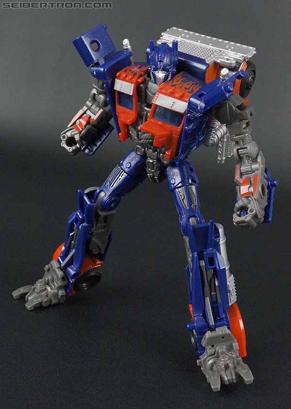 Transformers News: New Galleries: Transformers Movie Trilogy Optimus Prime w/ Trailer and DOTM Lunarfire Optimus Prime Image