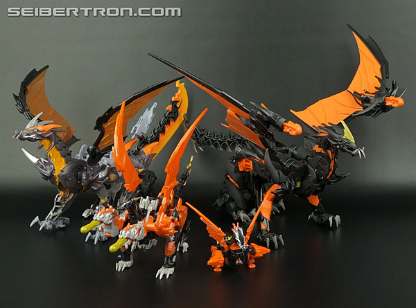 Transformers News: New Galleries: Transformers Beast Hunters Voyager Predaking and Optimus Prime (2014)