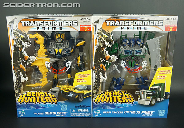 Transformers News: New Galleries: Beast Hunters Weaponizers Talking Bumblebee and Beast Tracker Optimus Prime Transformers News: New Galleries: Beast Hunters Weaponizers Talking Bumblebee and Beast Tracker Optimus Prime