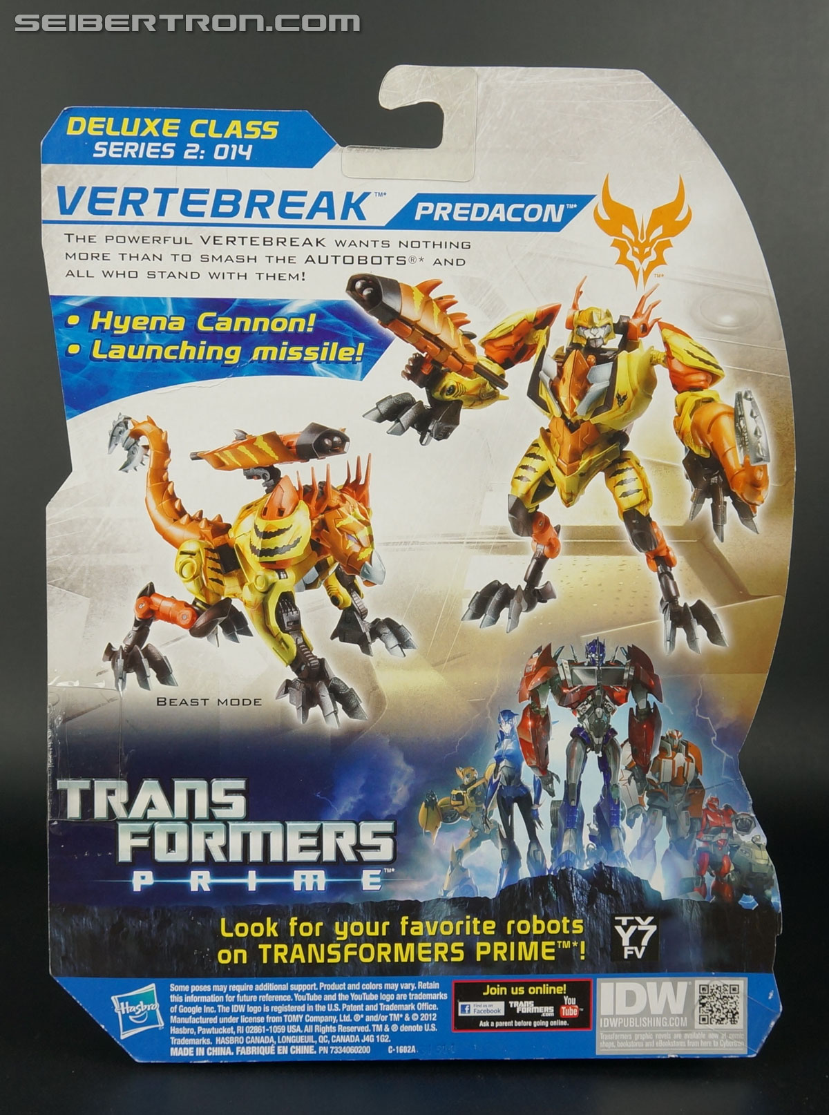 Transformers Prime Beast Hunters Vertebreak (Image #6 of 128)
