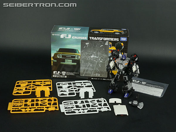 Transformers News: New Galleries: Takara Tomy Transformers Toyota FJ Cruiser Optimus Prime White and Yellow Versions Transformers News: New Galleries: Takara Tomy Transformers Toyota FJ Cruiser Optimus Prime White and Yellow Versions