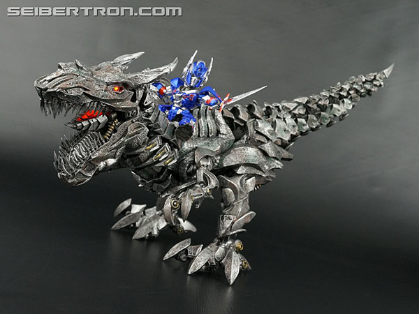 Transformers News: New Galleries: Kids Logic Transformers Mecha Nations MN11 Age of Extinction Grimlock + Optimus Prime