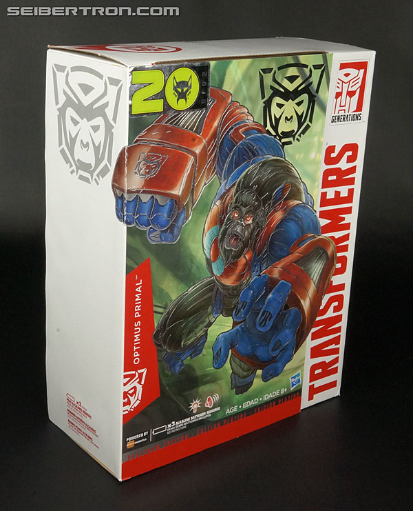 Transformers News: New Gallery: Transformers Platinum Edition Year of the Monkey Optimus Primal