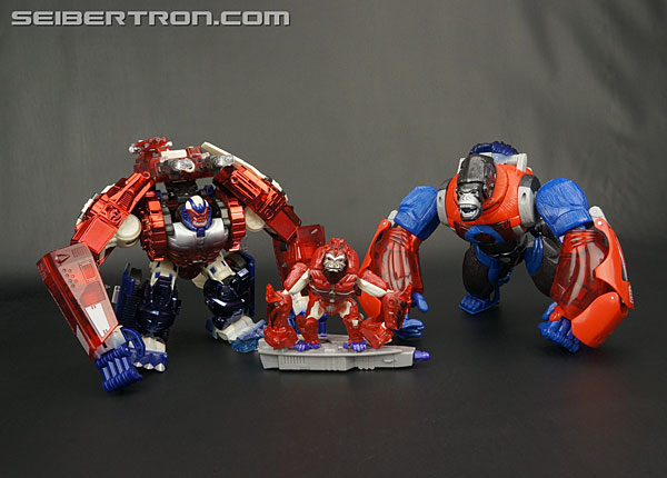 Transformers News: New Gallery: Transformers Platinum Edition Year of the Monkey Optimus Primal