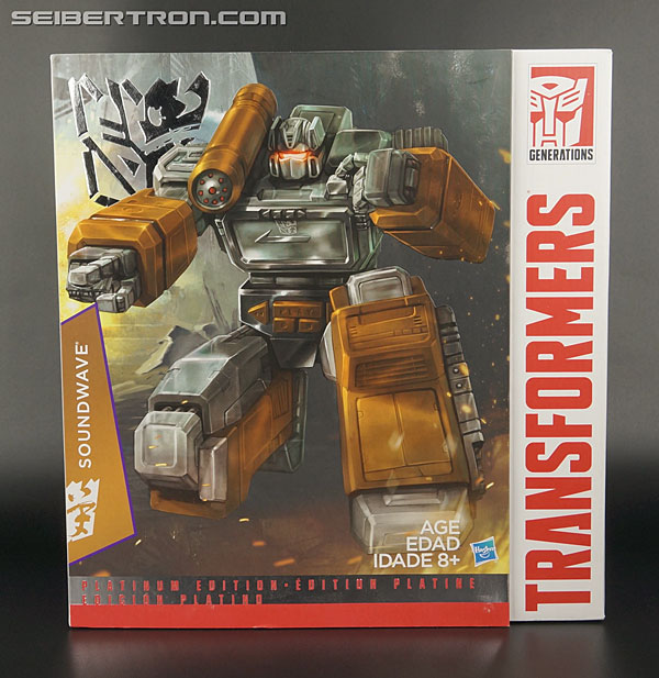 Transformers News: New Galleries: Platinum Edition Year of the Goat Soundwave with Cassettes