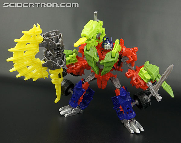 Transformers News: New Galleries: Transformers Age of Extinction Construct-Bots Dinobot Warriors Optimus Prime and Gnaw