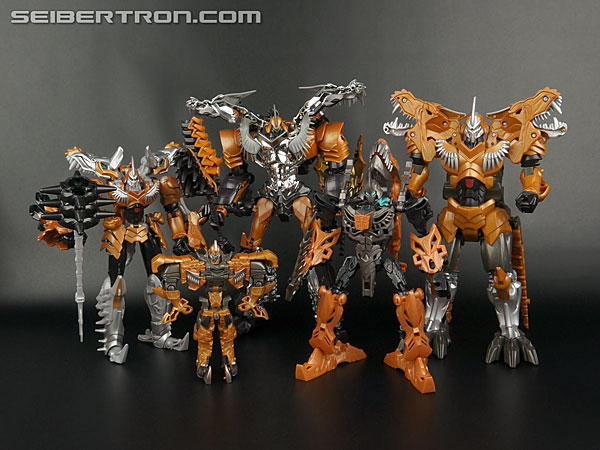 Transformers News: New Galleries: Transformers Age of Extinction Flip and Change Grimlock, Smash and Change Optimus Pri