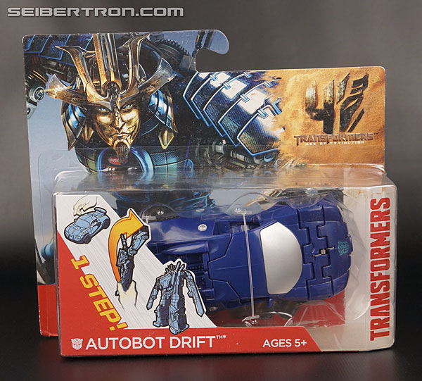 Transformers News: New Galleries: Age of Extinction One-Step Drift, Grimlock, and Optimus Prime