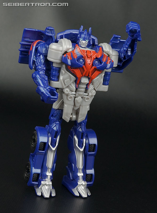 Transformers News: New Galleries: Age of Extinction One-Step Drift, Grimlock, and Optimus Prime