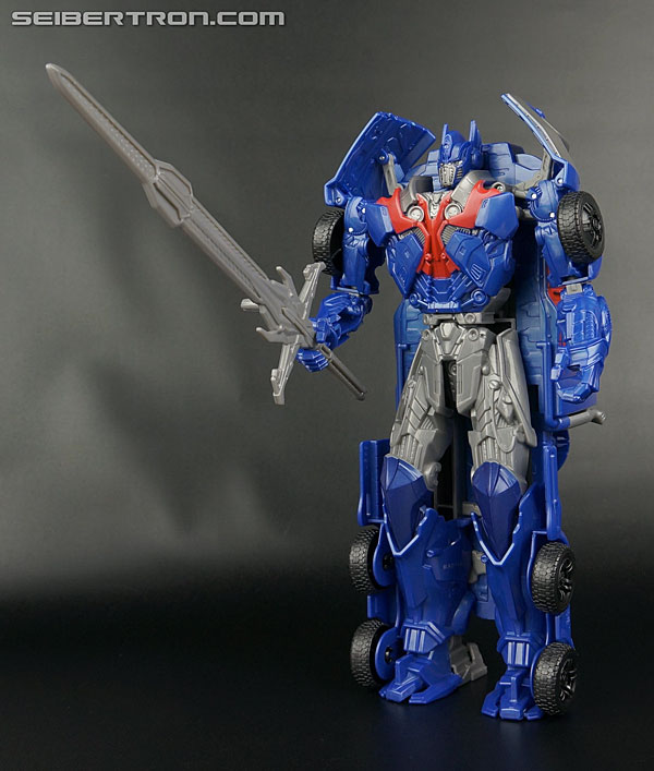 Transformers News: New Galleries: Transformers Age of Extinction Flip and Change Grimlock, Smash and Change Optimus Pri