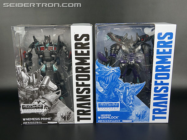 Transformers News: New Galleries: Transformers Expo 2014 Nemesis Grimlock and Nemesis Prime Exclusives