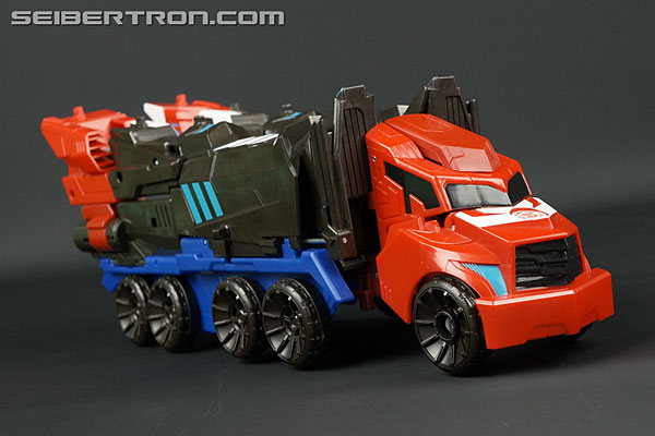 Transformers News: New Galleries: Robots In Disguise Mega Optimus Prime plus Adventures Gregevor, Bumblebee, Steeljaw,