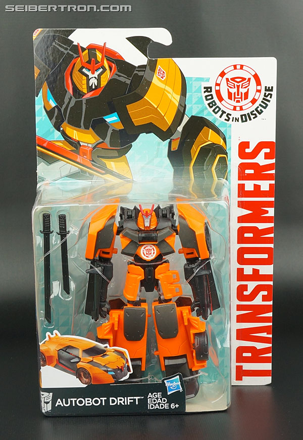 Transformers News: New Galleries: Robots In Disguise Warrior Class Drift and Optimus Prime