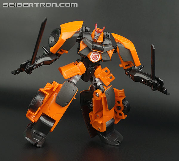 Transformers News: New Galleries: Robots In Disguise Warrior Class Drift and Optimus Prime