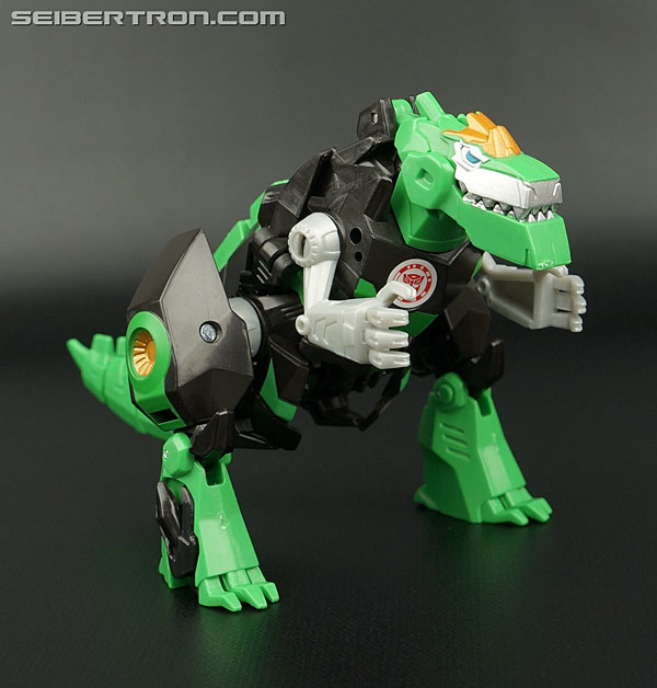 Transformers News: New Galleries: Robots In Disguise Warrior Class Strongarm, Steeljaw, Grimlock, and Bumblebee