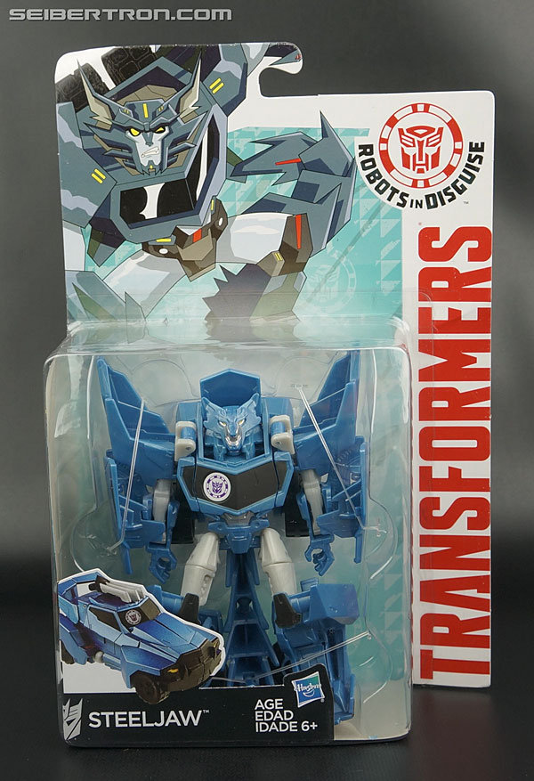 Transformers News: New Galleries: Robots In Disguise Warrior Class Strongarm, Steeljaw, Grimlock, and Bumblebee