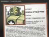 BotCon Exclusives General Optimus Prime - Image #6 of 113