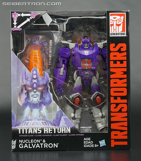 Transformers News: New Galleries: Titans Return Voyager Galvatron with Nucleon