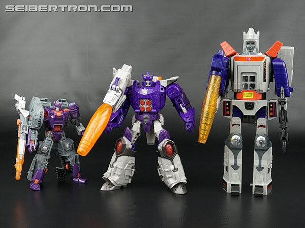 Transformers News: New Galleries: Titans Return Voyager Galvatron with Nucleon