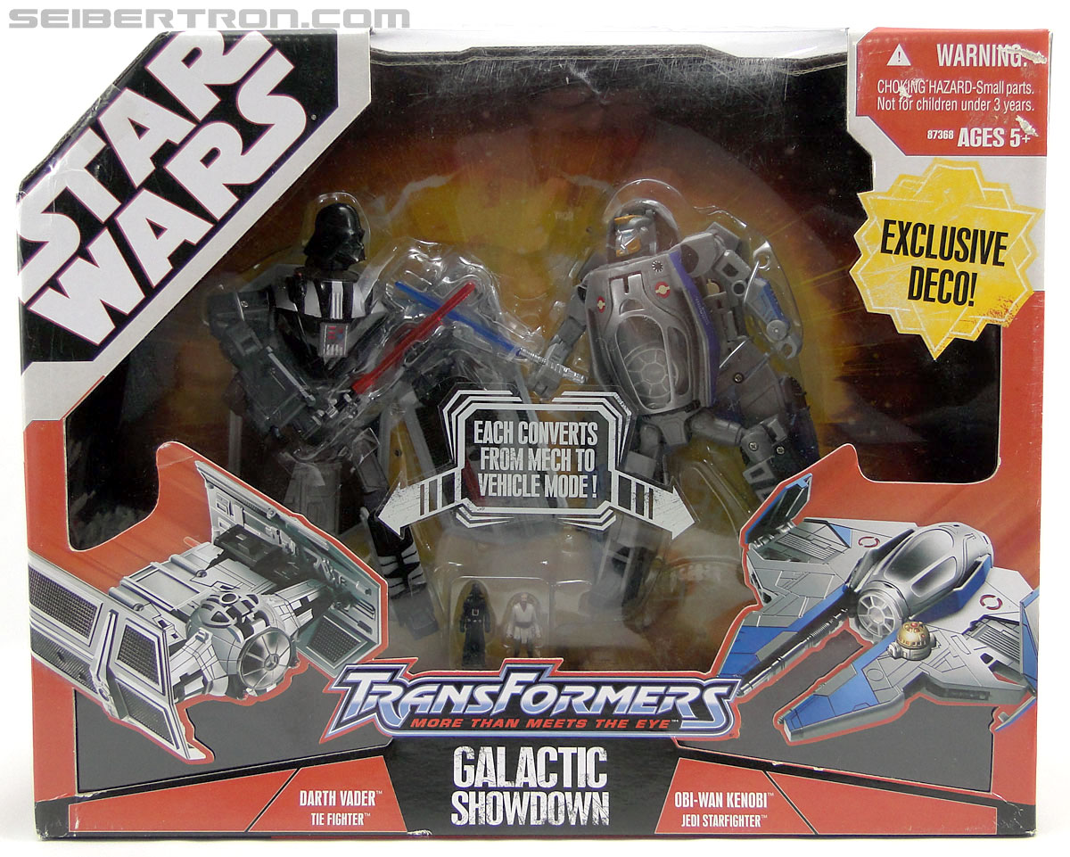 Star Wars Transformers Galactic Showdown Darth Vader (TIE Advanced) (Image #1 of 154)