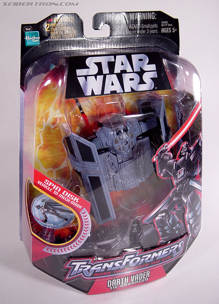 Star Wars Transformers Darth Vader (TIE Advanced) (Image #12 of 133)