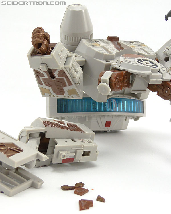 Transformers News: New Galleries: Star Wars Transformers Han Solo and Chewbacca Millennium Falcon Image