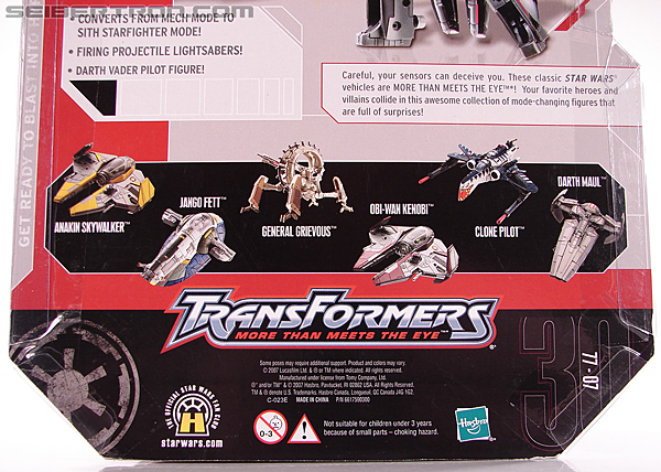 Star Wars Transformers Darth Vader (Sith Starfighter) (Image #13 of 138)