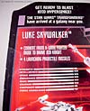 Star Wars Transformers Luke Skywalker (X-Wing Fighter) - Image #17 of 101