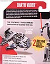 Star Wars Transformers Darth Vader (Sith Starfighter) - Image #12 of 138