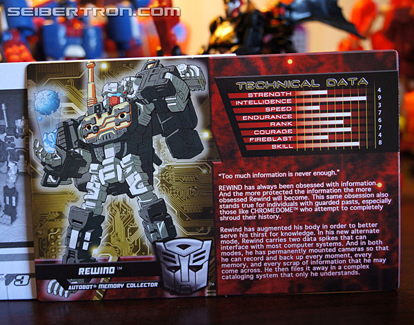 Transformers News: New Galleries and Video: Club Subscription Service Thrustinator and Rewind
